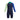 Speedo Boys Colorblock Rashguard & Jammer Set in Peacoat, Deep Sapphire, and light green.