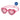 SPEEDO KIDS SUNNY G DIAMOND HEART GOGGLE-ONE SIZE-MARGARITA PINK/ VERMILLION-[custom.seasonyearcode]-Speedo Malaysia Online