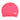 Pink Speedo silicone swim cap for long hair, featuring white Speedo logo.