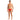 Man wearing red Speedo Endurance+ brief with subtle blue square print.