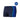 Speedo Solid Splice Aquashort in navy with blue and teal side panel, made from recycled Endurance Pro fabric.