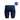 Speedo Solid Splice Jammer in navy with royal blue side panels, made from Endurance Pro fabric.