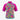 Tots girl's Speedo short sleeve suntop in vibrant pink with a playful blue and yellow all-over print.