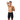 Man wearing black Speedo Solid Boom Jammer with a teal logo, stretching.