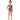 SPEEDO TOTS GIRLS SHELL BELL BOW SUIT-Swimwear-Speedo Malaysia-AMPARO BLUE / POST IT PINK-8-11446C597-Speedo Malaysia Online