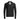Black Speedo Wavechasers 2.0 men's long sleeve polo with white V-neck trim and collar.