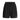 Black Speedo Wavechasers 2.0 men's watershorts with drawstring waist, side pockets, and white Speedo logo.