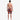 Men's Speedo yarn-dyed orange and navy check leisure watershorts with pocket drainage system.