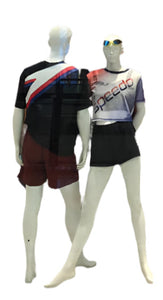 SPEEDO MONTAGE SHORT SLEEVE MEN RASH TOP