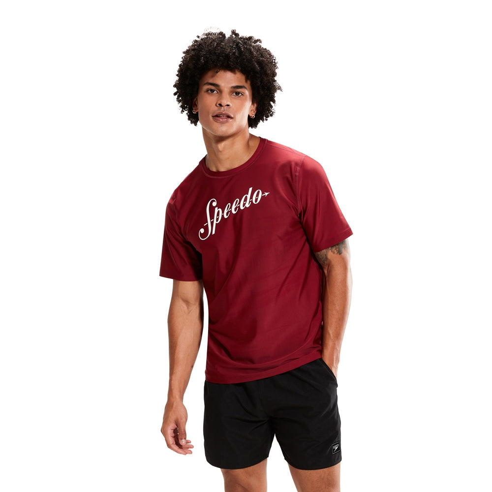 SPEEDO PRINTED SHORT SLEEVE SWIM TEE(*top only) – Speedo Malaysia