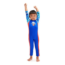 Load image into Gallery viewer, SPEEDO LONG SLEEVE ALL-IN-ONE SUN SUIT - TOTS BOY
