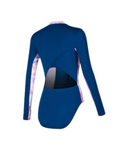 Load image into Gallery viewer, SPEEDO LONG SLEEVE PANEL SWIMSUIT
