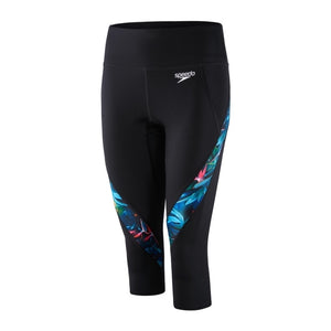 SPEEDO PRINTED 3/4 PANT (*bottom only)