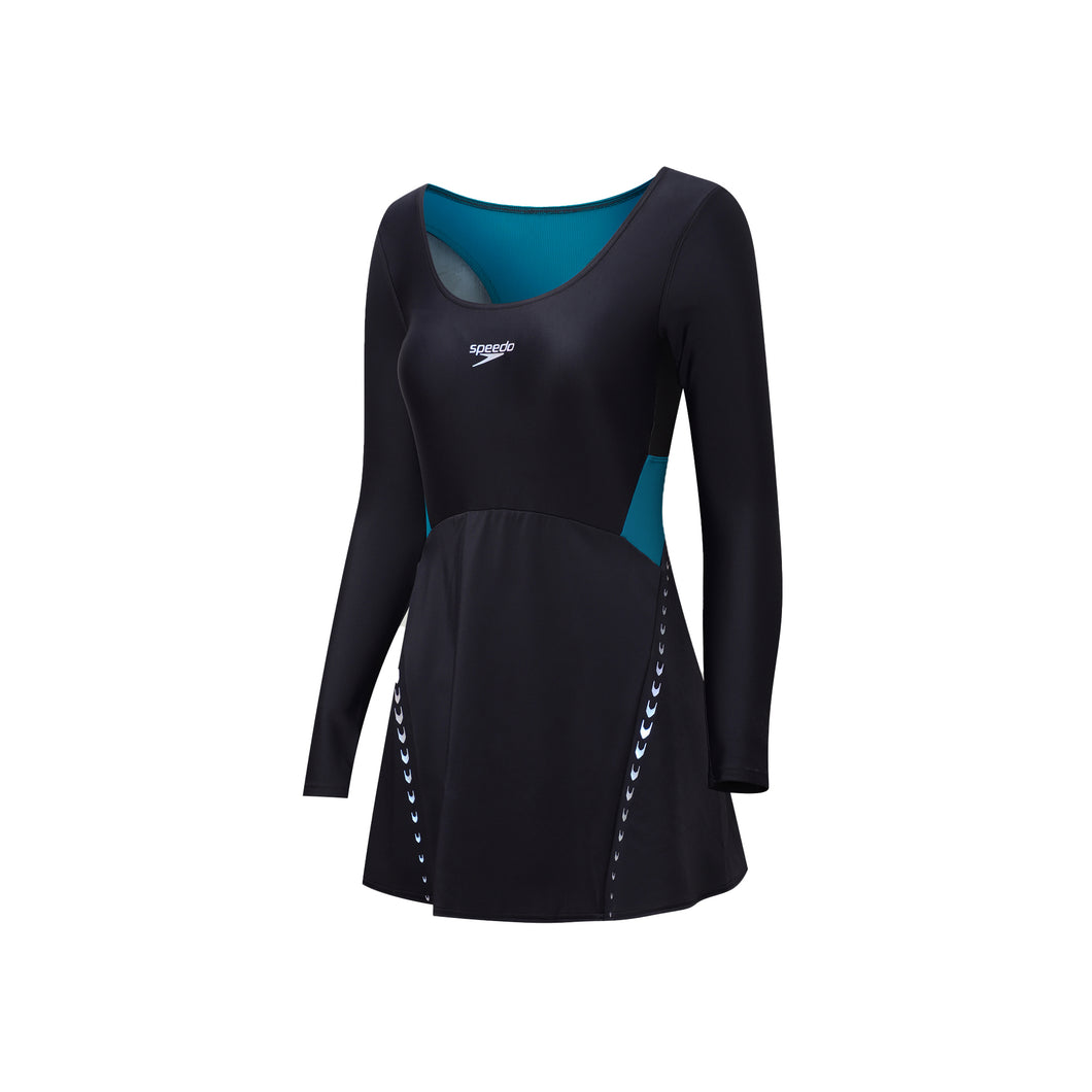 SPEEDO ASIA FIT WOMENS HERO3 LONG SLEEVE 1 PIECE