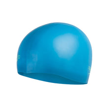 Load image into Gallery viewer, SPEEDO PLAIN MOULDED SILICONE JUNIOR SWIMCAP
