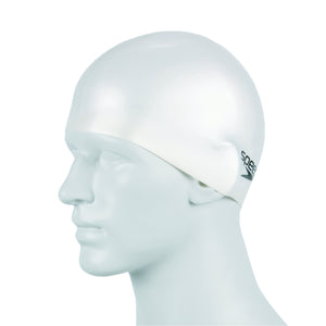 SPEEDO PLAIN MOULDED SILICONE JUNIOR SWIMCAP