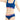 SPEEDO ASIA FIT TEXTURED DEEP U-BACK 2 PIECE