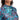 SPEEDO ASIA FIT WOMENS PRINTED CROP RASH TOP (*top only)