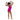 SPEEDO DIGITAL PLACEMENT APPLIQUE SWIMSUIT - TOTS GIRL