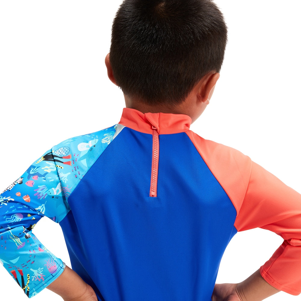 SPEEDO LONG SLEEVE RASHTOP - TOTS BOY (*top only) – Speedo Malaysia Online